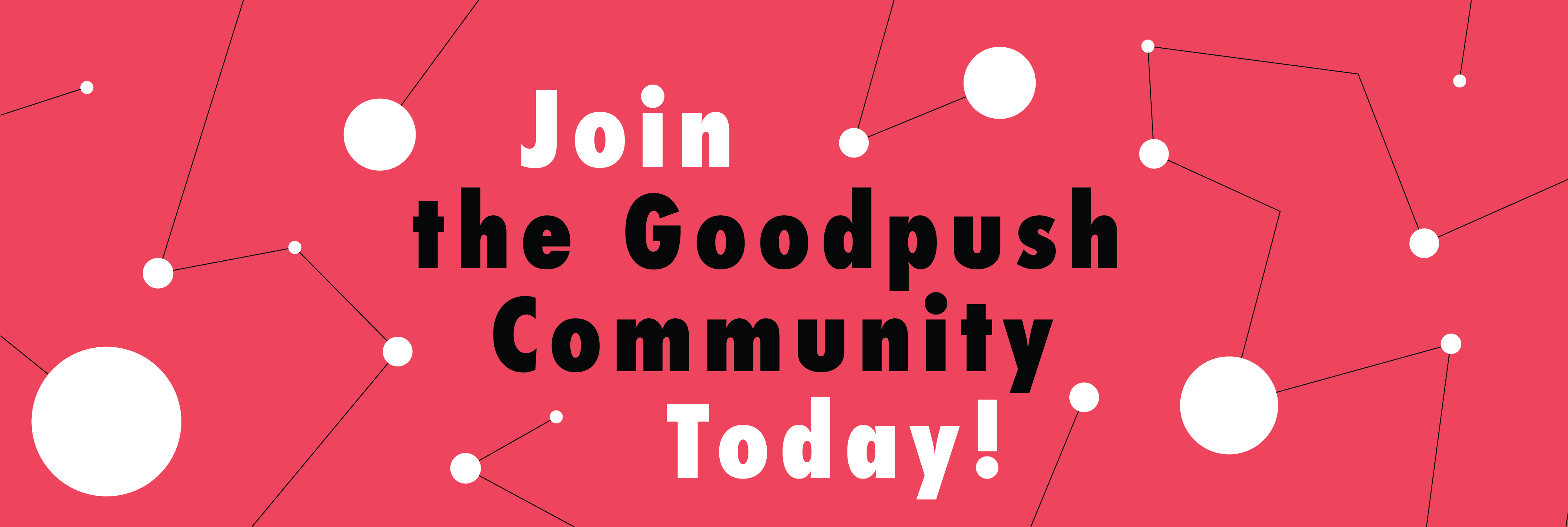 Banner to register as Goodpush member