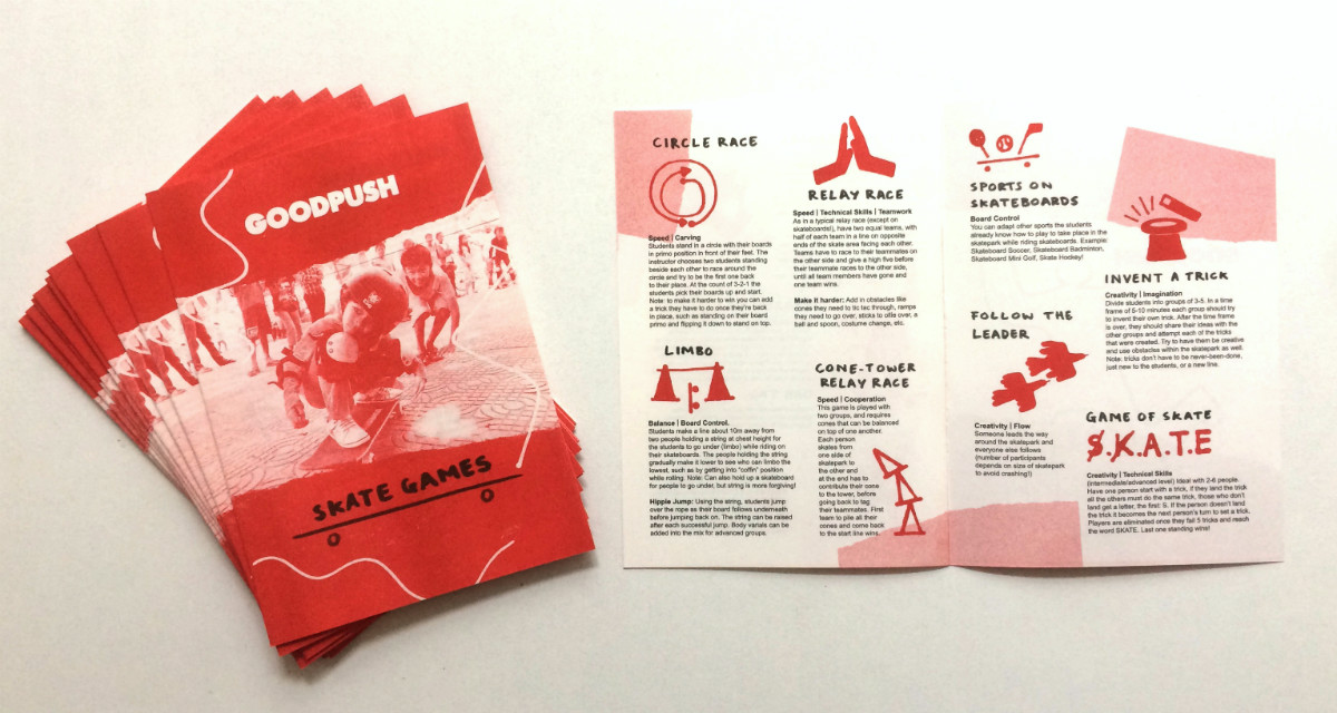 Goodpush Skate Games Booklet