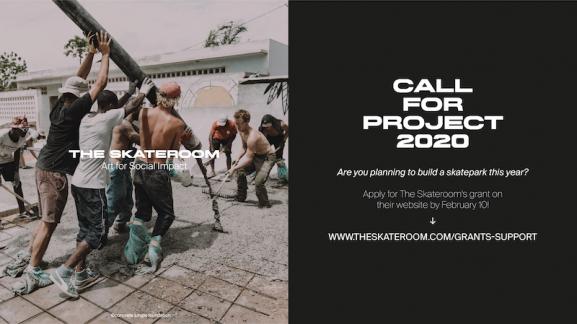 Skateroom call for grants social skateboarding